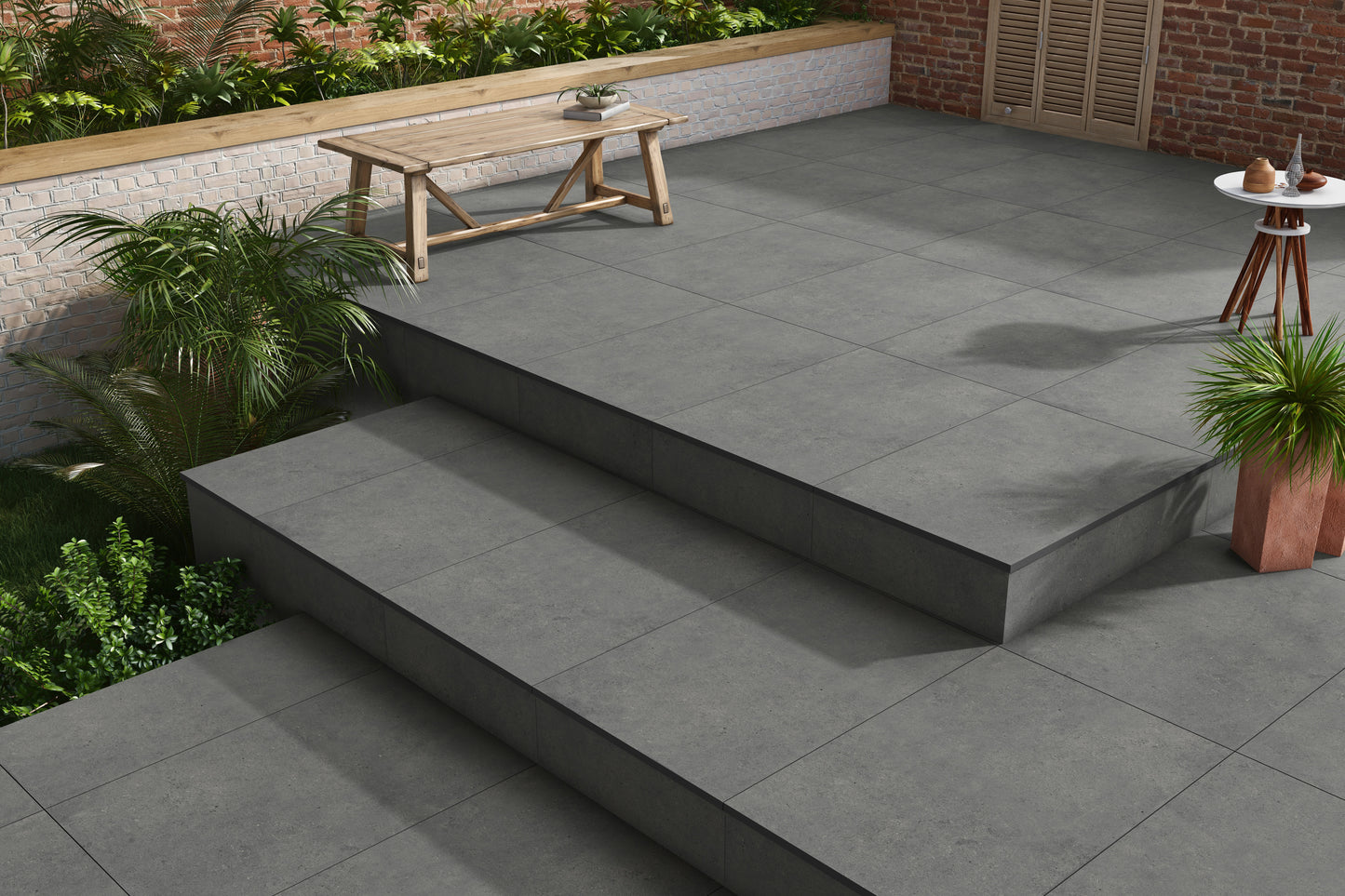 Stone Black Porcelain