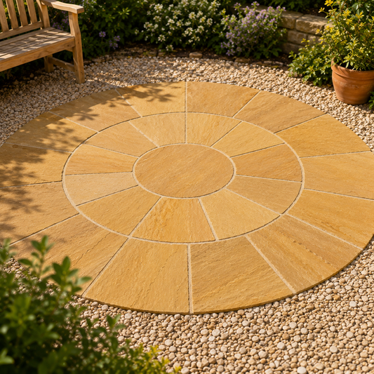 Tandur Yellow Sandstone Circle Kit