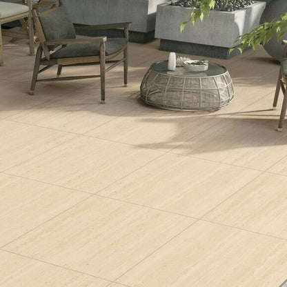 Travertino Gold Porcelain Tiles