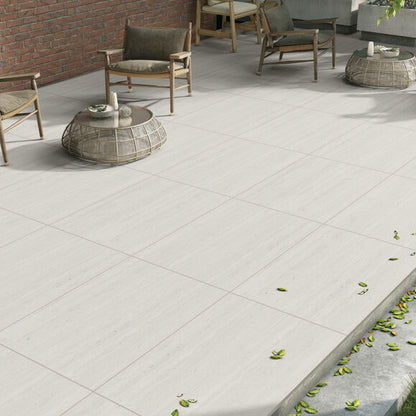 Travertino Grey Porcelain Tiles
