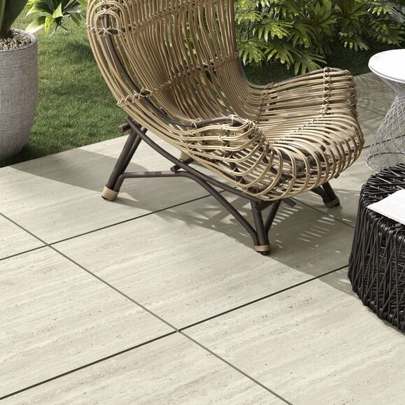 Travertino Verde Porcelain Tiles